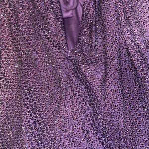 Beautiful Purple formal gown.